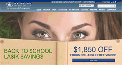 Desktop Screenshot of mysaeyes.com